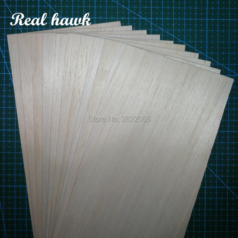 Rc Hobby Grade Plane - 330x100x0.75/1/1.5/2/2.5/3/4/5 มม. AAA + Balsa ไม้แผ่นสำหรับ