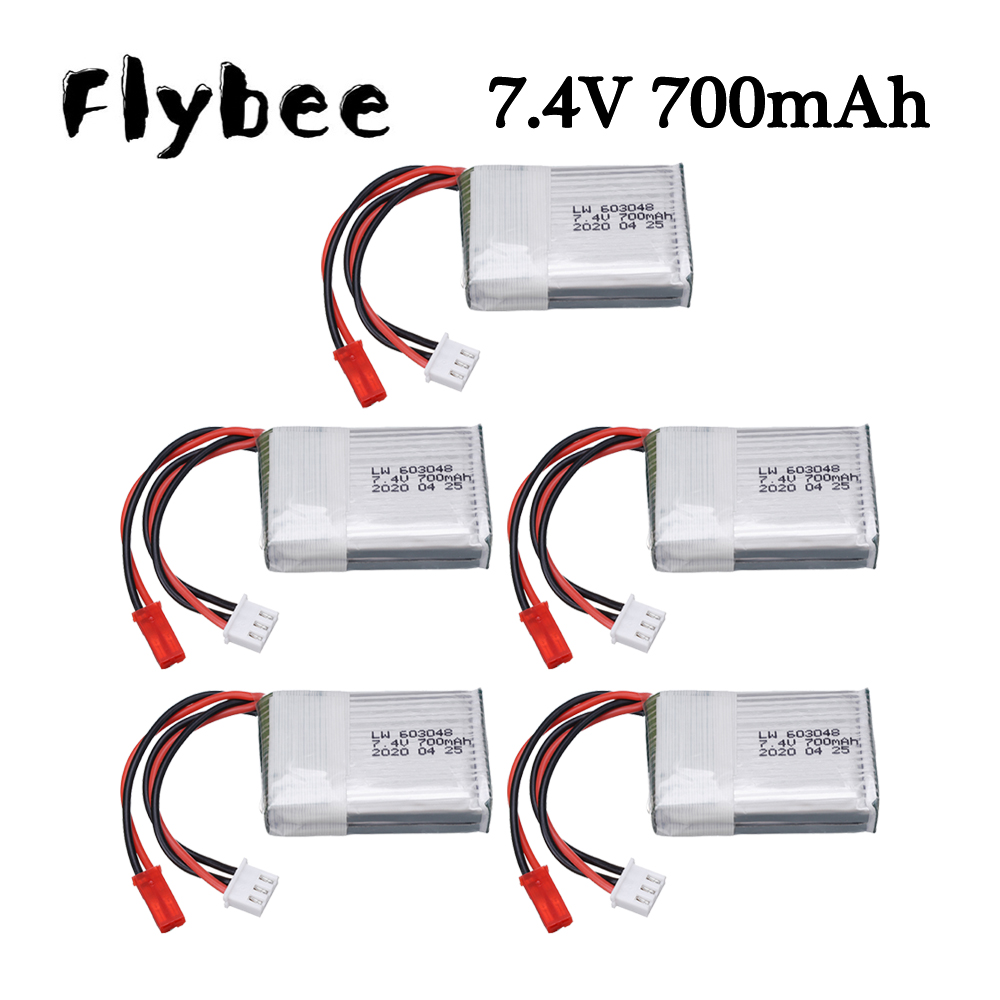 Rc Hobby Drone - 7.4V 700mAh 25c แบตเตอรี่ Lipo สําหรับ