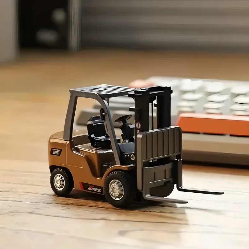 Rc Hobby Grade Truck - รถของเล่นรุ่นจำลองรถยกและรถดัมพ์ ขนาด 1/64 ควบคุมด้วยรีโมท ทำจากโลหะผสม -
