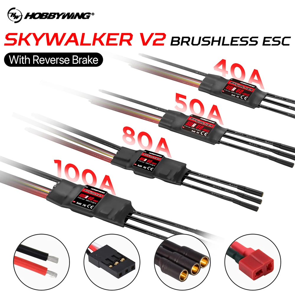Original Hobbywing SKYWALKER S - Rc Hobby Grade Plane บทวิจารณ์และราคา