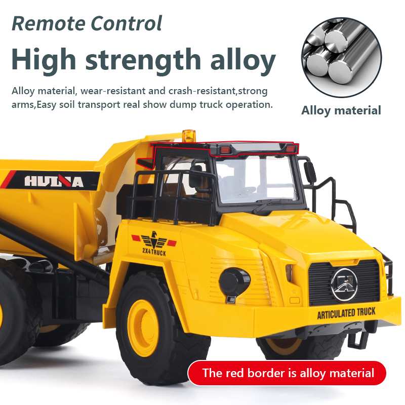 1/18 Rc รถบรรทุก Dumper Huina  - Rc Hobby Grade Truck บทวิจารณ์และราคา