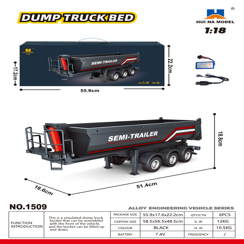 รถบรรทุก RC Huina 1509 รุ่นใหม - Rc Hobby Grade Truck บทวิจารณ์และราคา