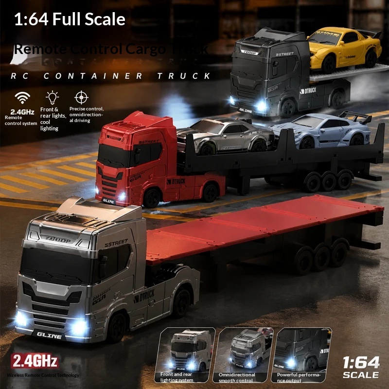 ชุดรถบรรทุกพ่วง RC ขนาด 1:64 พ - Rc Hobby World บทวิจารณ์และราคา