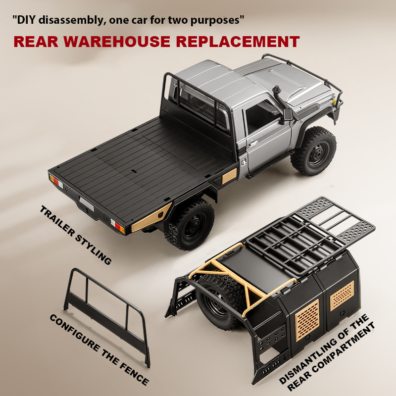 MN82S LC79 2.4G 1/12 Full Scal - Rc Hobby Grade Truck บทวิจารณ์และราคา