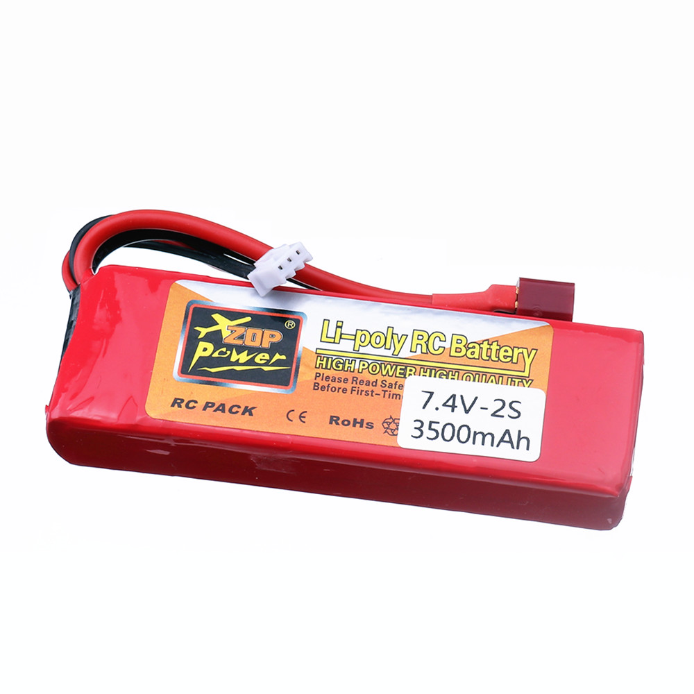 แบตเตอรี่ Lipo 2S 7.4V 3500mAh - Rc Hobby Drone บทวิจารณ์และราคา