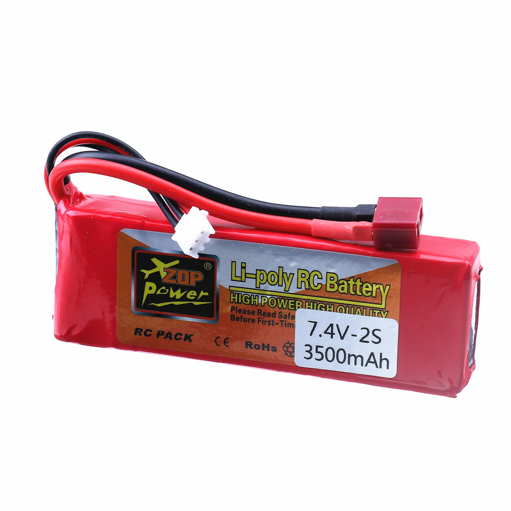 แบตเตอรี่ Lipo 2S 7.4V 3500mAh - Rc Hobby Drone บทวิจารณ์และราคา