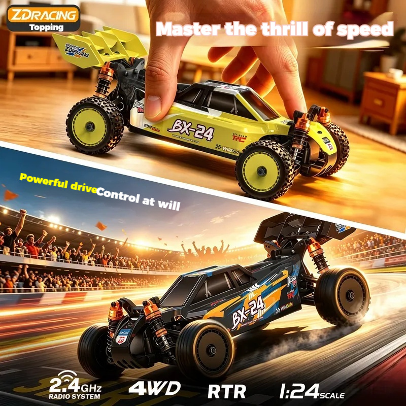 รถบังคับวิทยุ Zd Racing 1/24 B - Rc Hobby World บทวิจารณ์และราคา