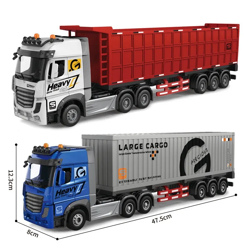 รถบรรทุกตู้คอนเทนเนอร์ RC ขนาด - Rc Hobby Grade Truck บทวิจารณ์และราคา