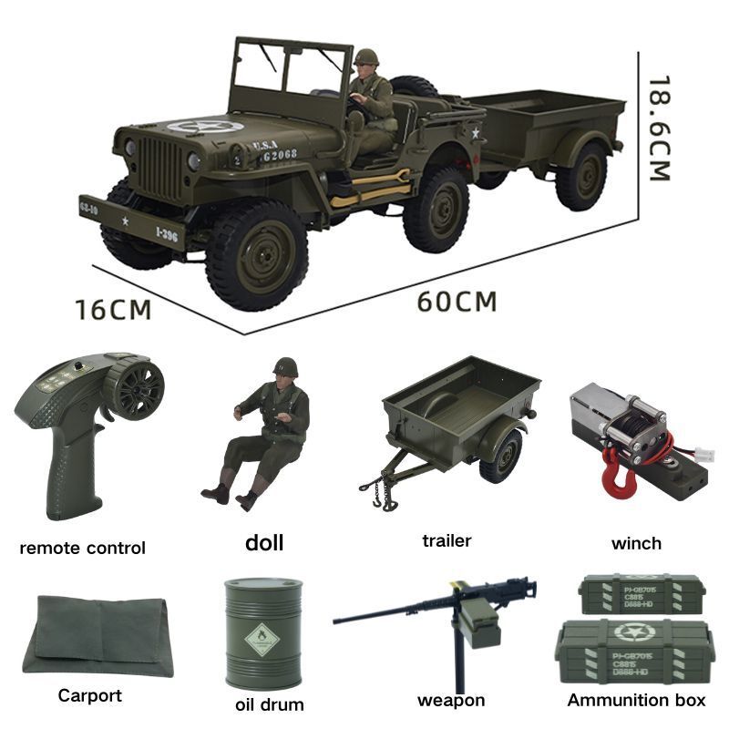 รถบังคับวิทยุ JJRC C8815 รุ่น  - Rc Hobby Grade Truck บทวิจารณ์และราคา