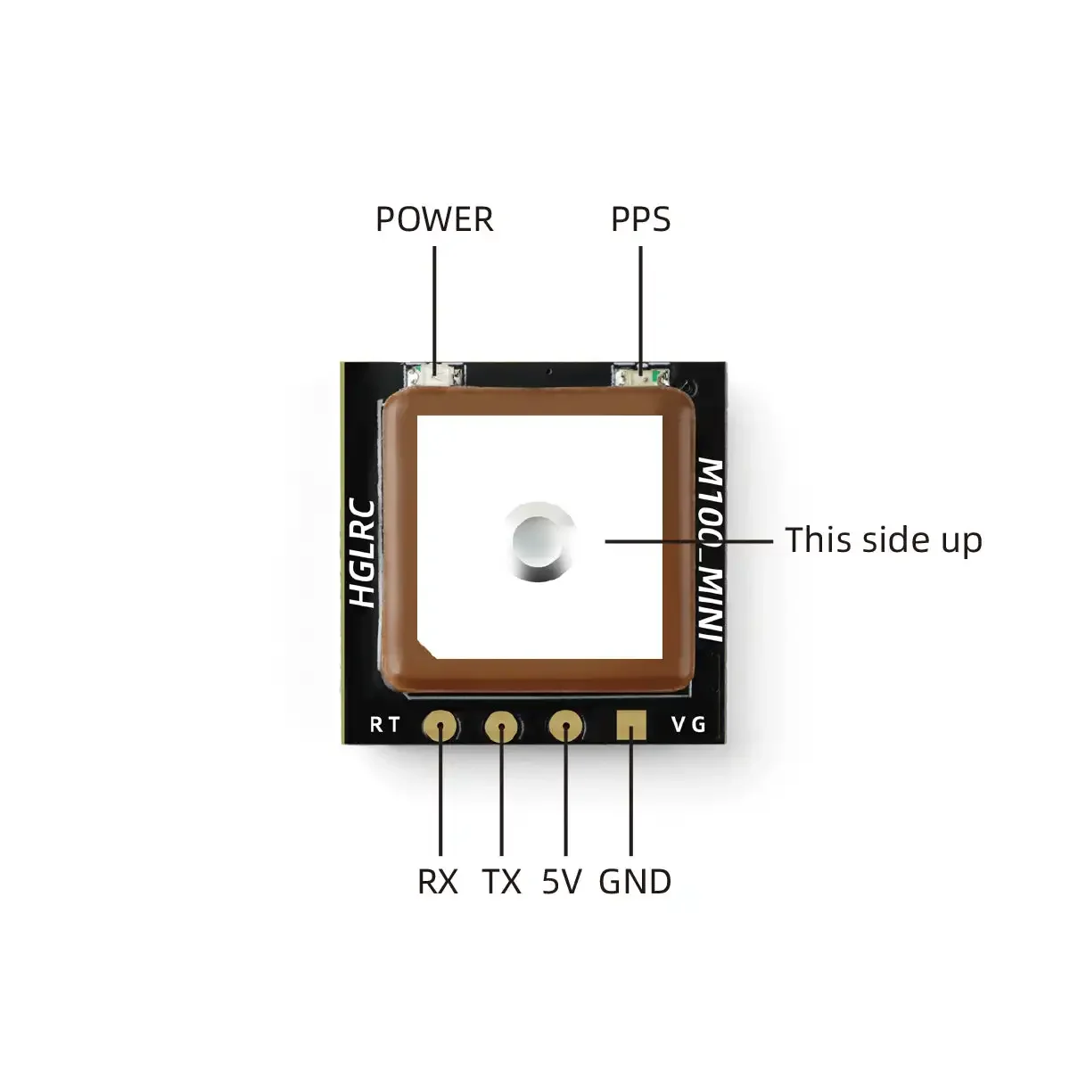 HGLRC M100 MINI GPS โมดูล M10  - Rc Hobby Drone บทวิจารณ์และราคา