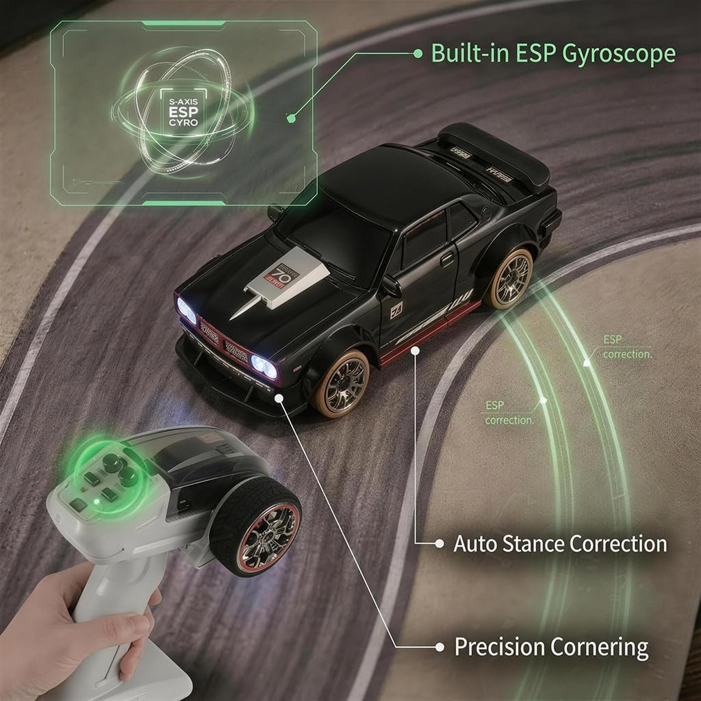 รถดริฟท์ RC ขับเคลื่อน 4 ล้อ ข - Gyroscope Rc Module บทวิจารณ์และราคา